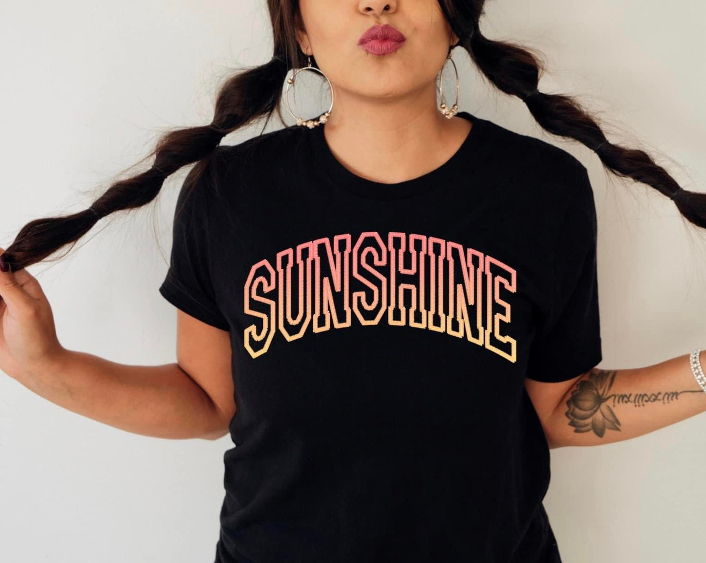 SUNSHINE "FAUX EMBROIDERY"