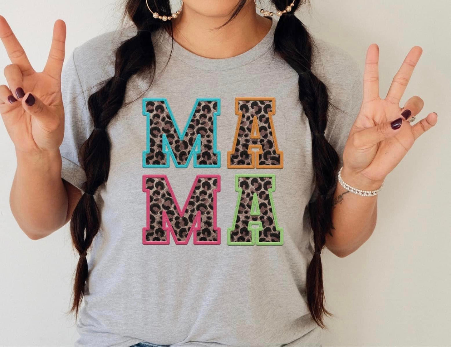 MAMA LEP "FAUX EMBROIDERY"