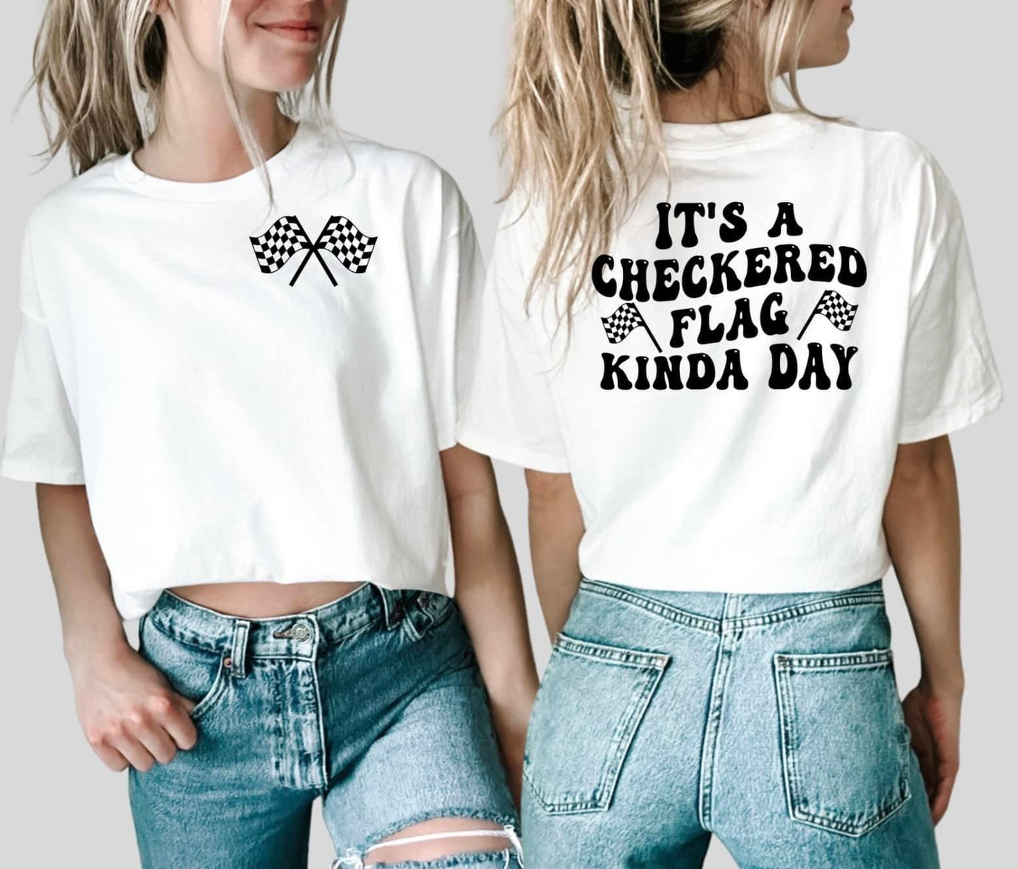 ITS A CHECKERED FLAG KINDA DAY