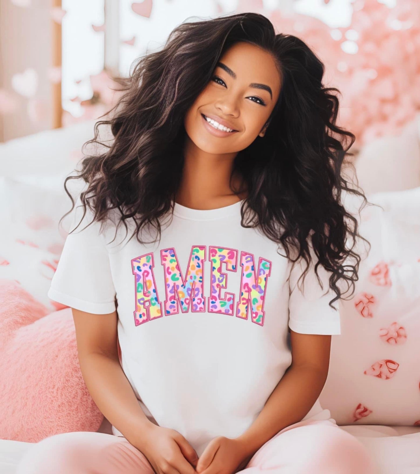 AMEN "FAUX EMBROIDERY"