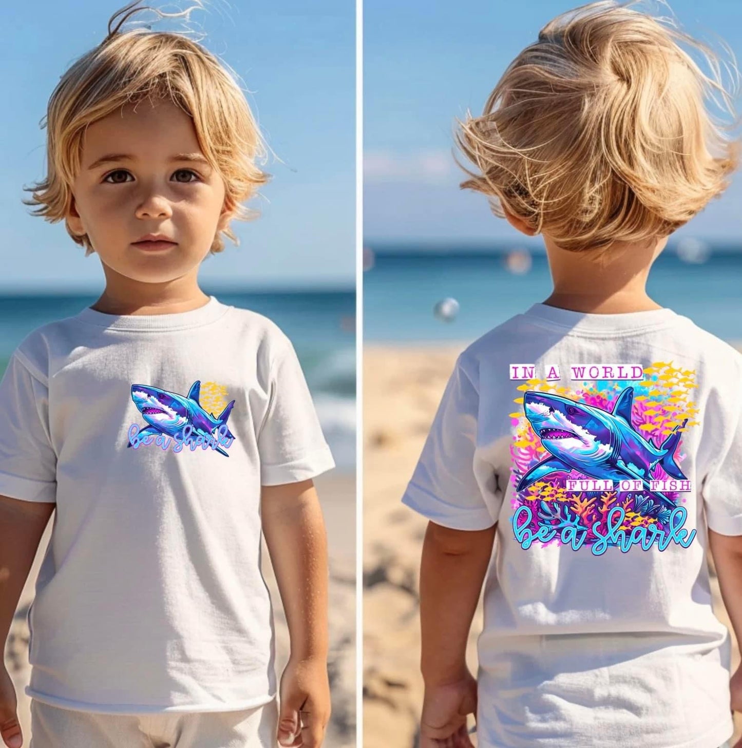 IN A WORLD FULL OF FISH BE A SHARK