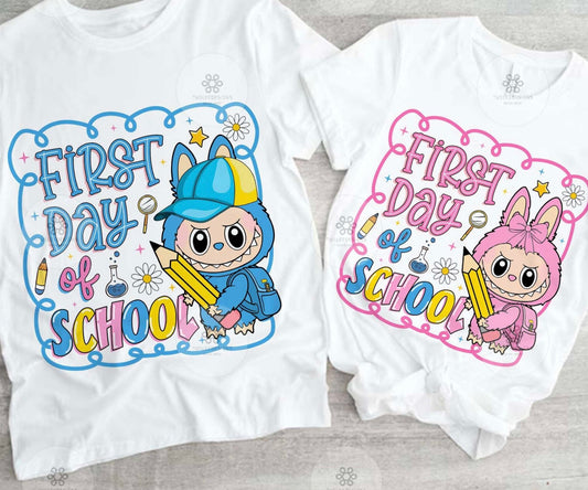 FIRST DAY OF SCHOOL "LABUBU"