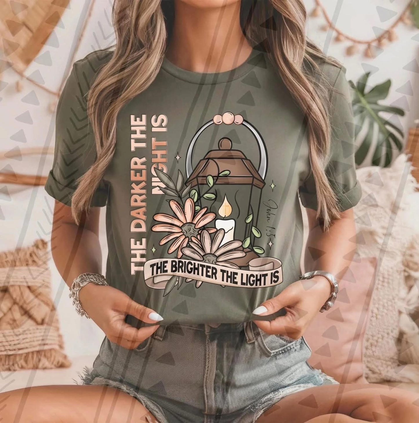 THE DARKER THE NIGHT IS