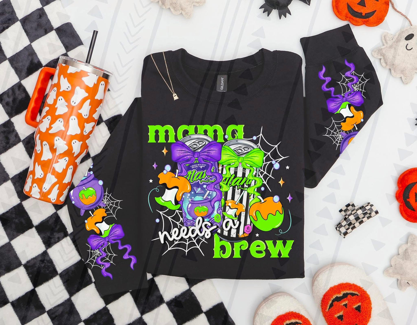 MAMA NEEDS A BREW "WITH SLEEVES"