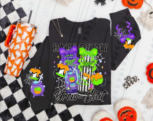 BACK ON MY BREW SHIT "2 CANS WITH SLEEVES"