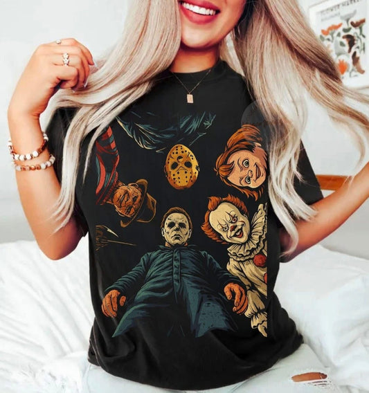 HALLOWEEN VILLIANS "CIRCLE"