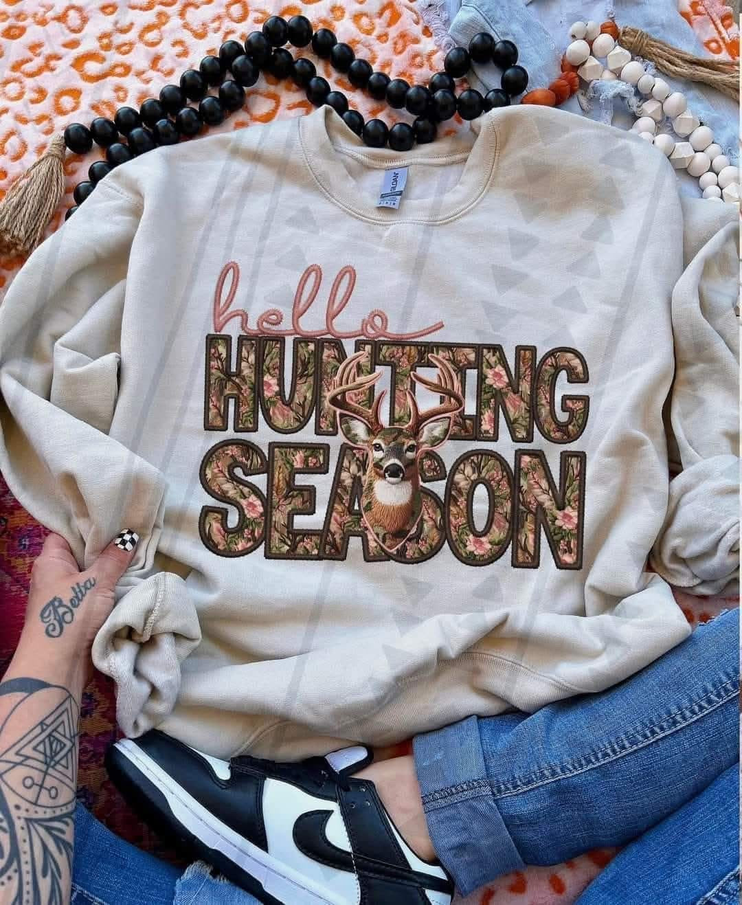 HELLO HUNTING SEASON