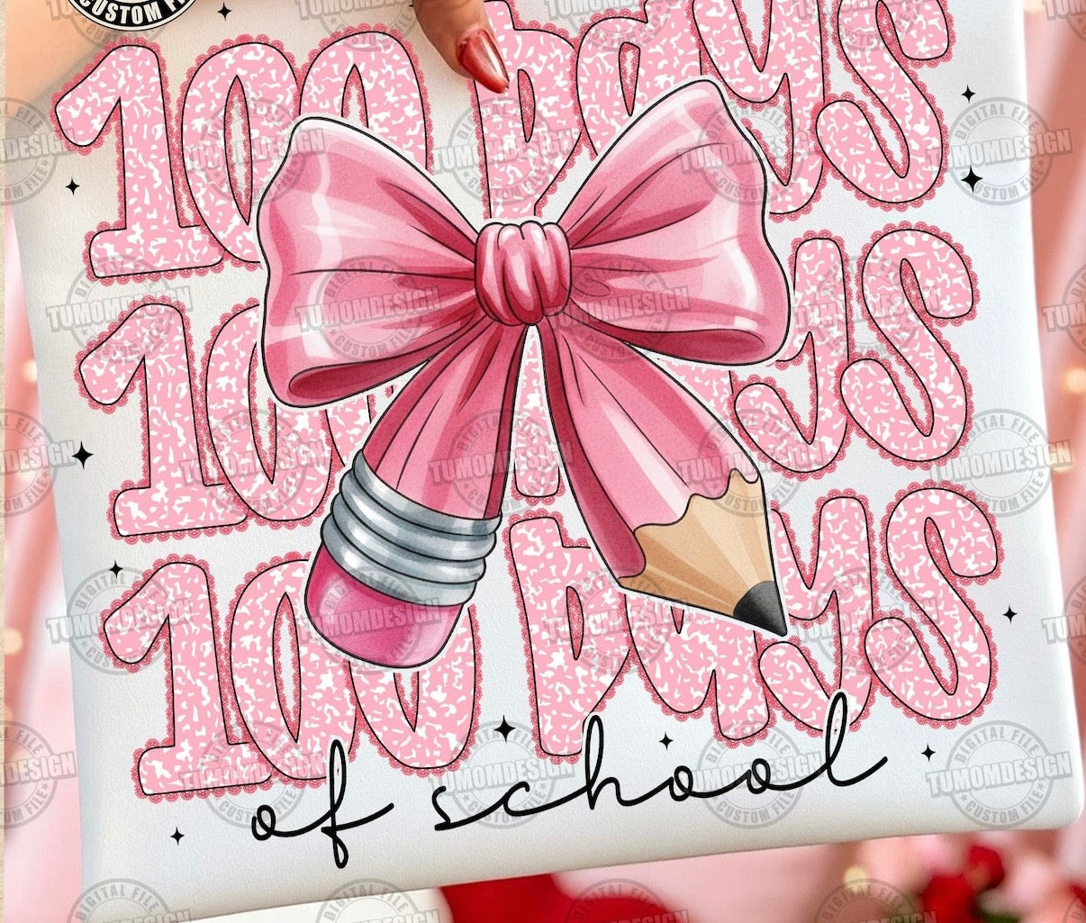 100 DAYS "PINK BOW"