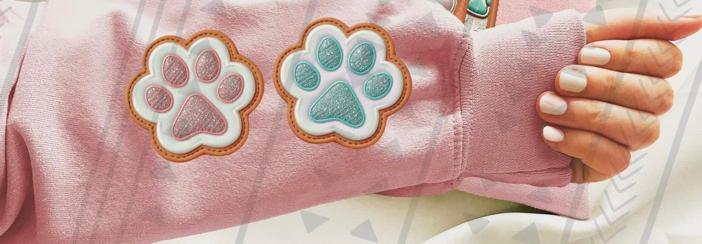 FUR MOM "FAUX EMBROIDERY"