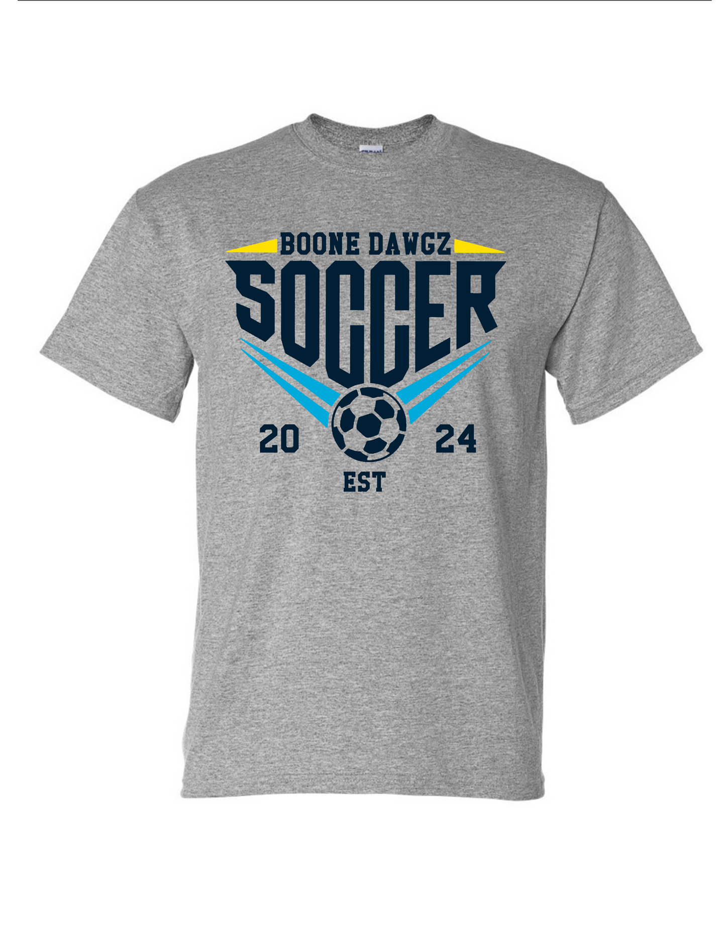 BOONE DAWGZ SOCCER ADULT TEE-SHIRTS