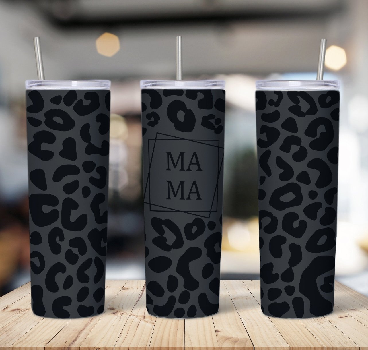 MAMA BLACK LEP 20oz TUMBLER