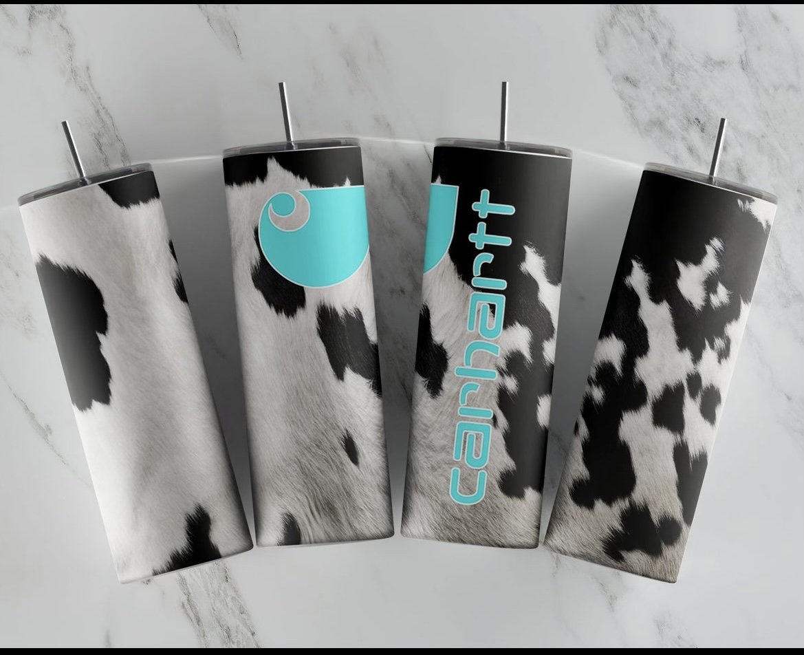CARHART COW 20oz TUMBLER