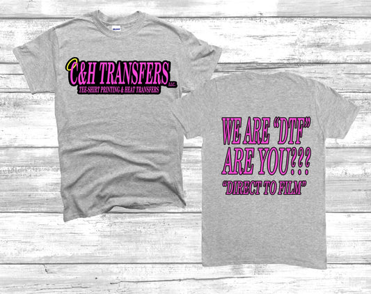 C&H TRANSFERS LLC “WE ARE” TEE SHIRT