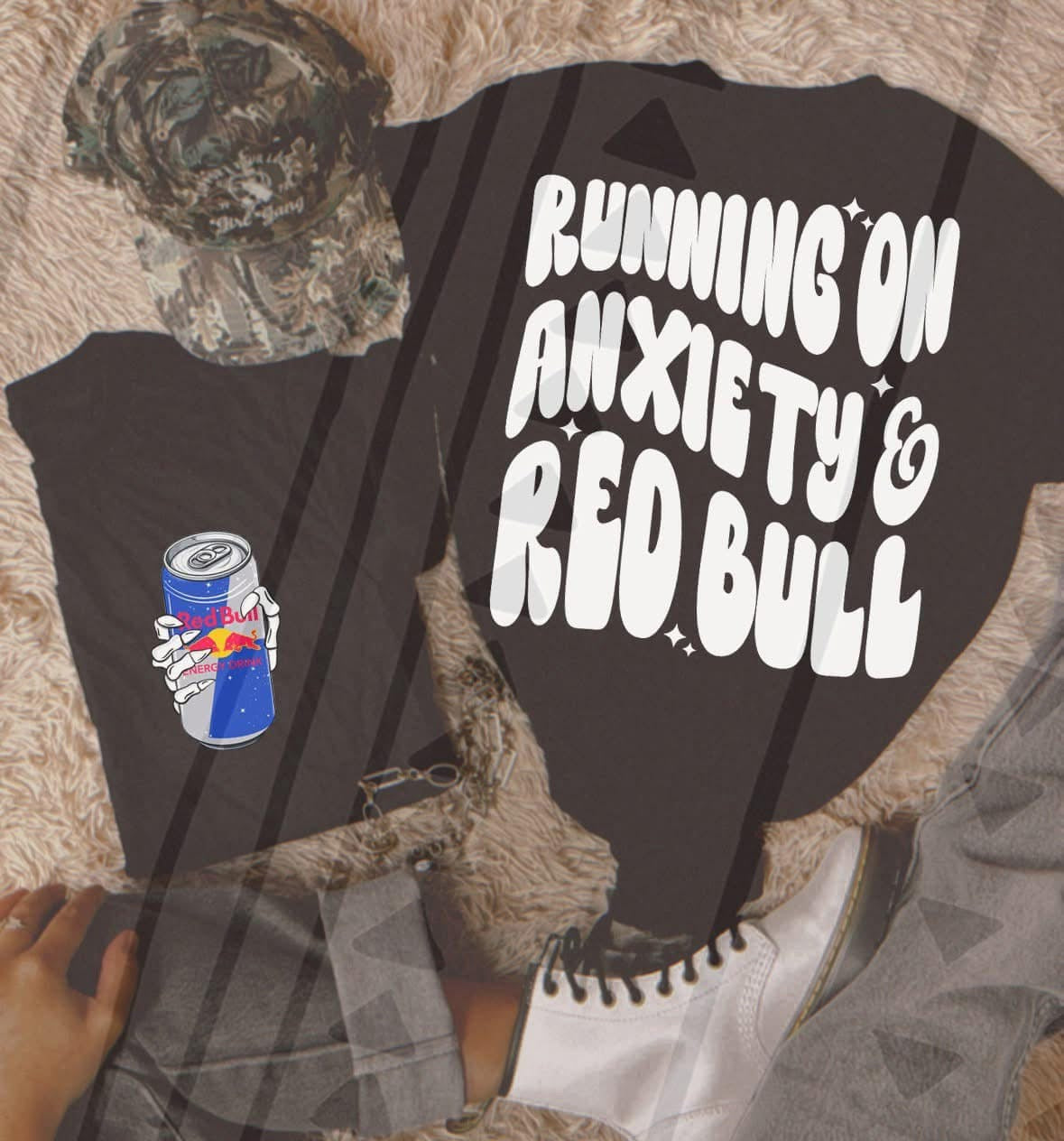 RUNNING ON ANXIETY & REDBULL