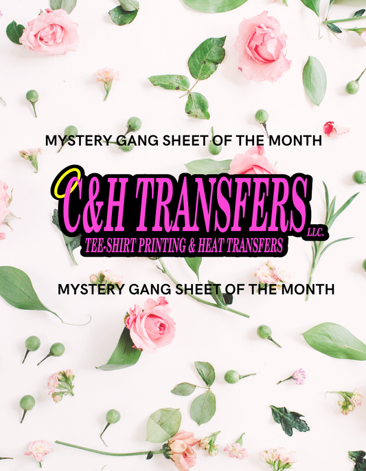 MYSTERY GANG SHEET OF THE MONTH