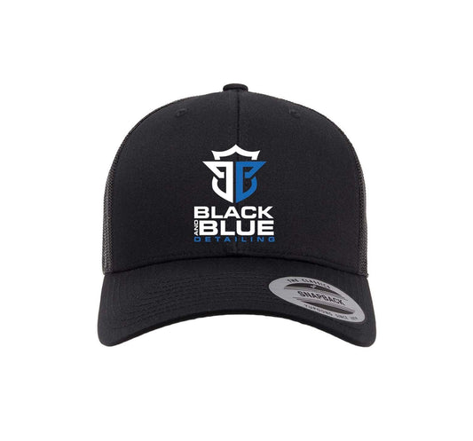 BLACK & BLUE DETAILING HAT "YP CLASSIC 6606 BLK"