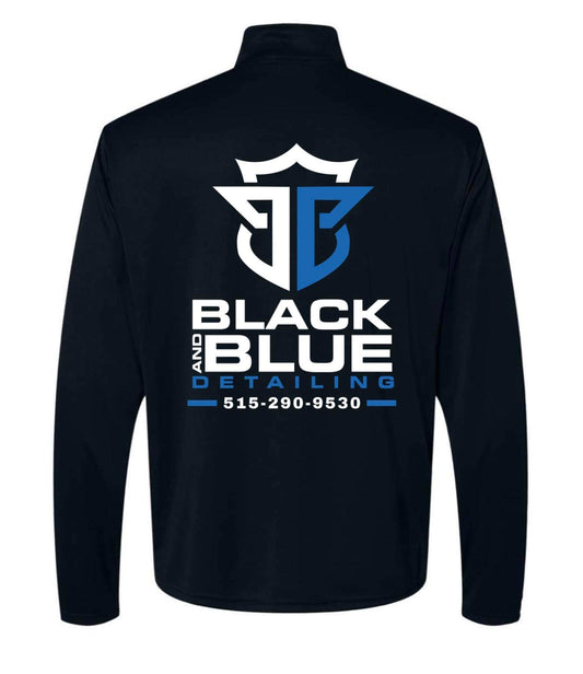 BLACK & BLUE DETAILING JACKET "C2 5102 BLK"