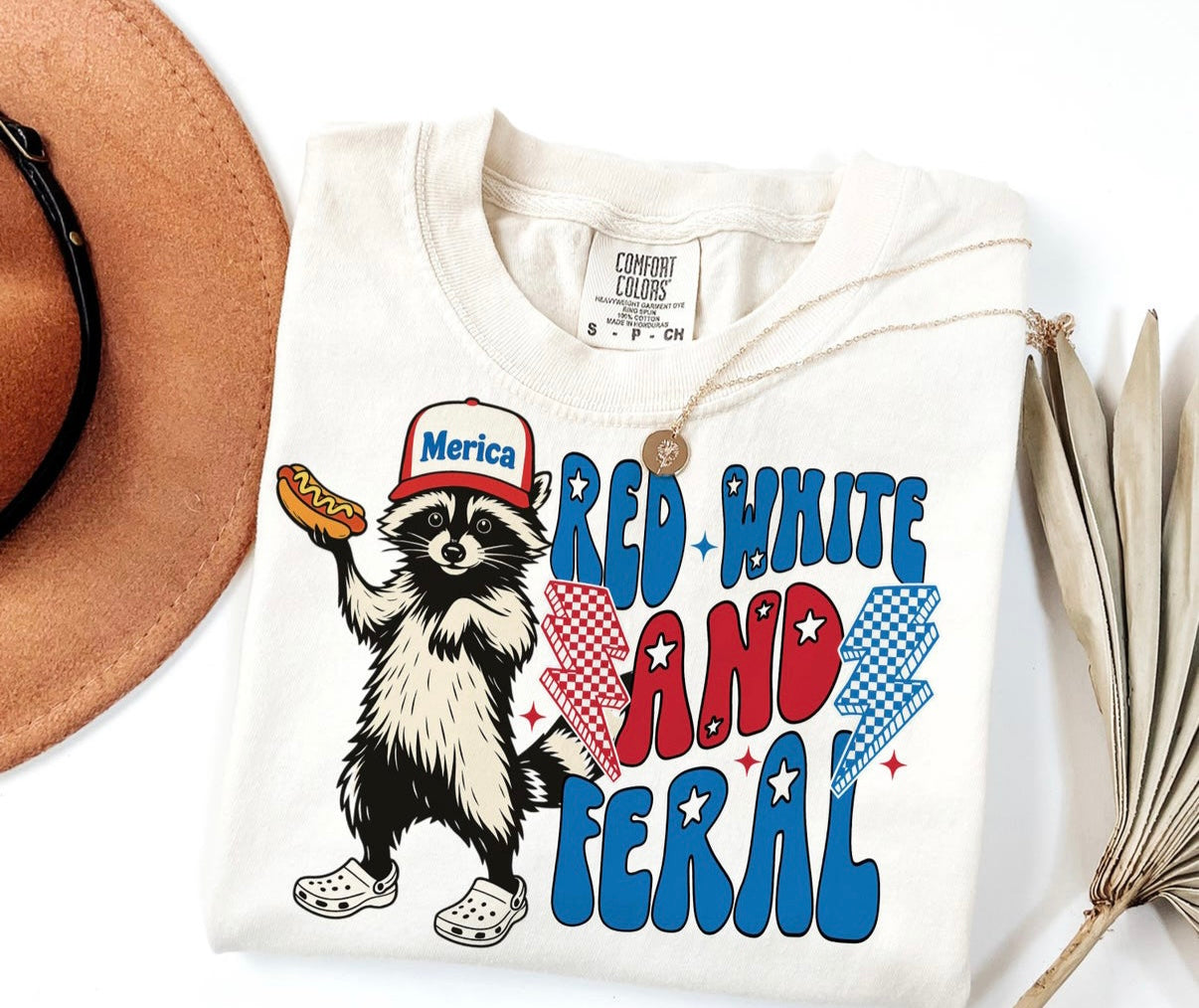 RED WHITE & FERAL