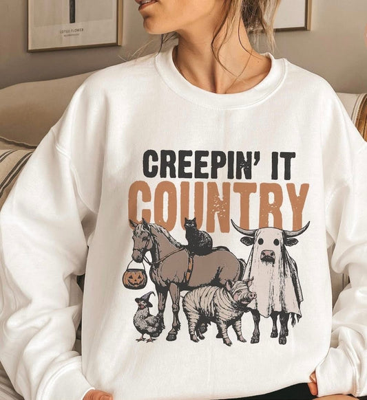 CREEPIN IT COUNTRY