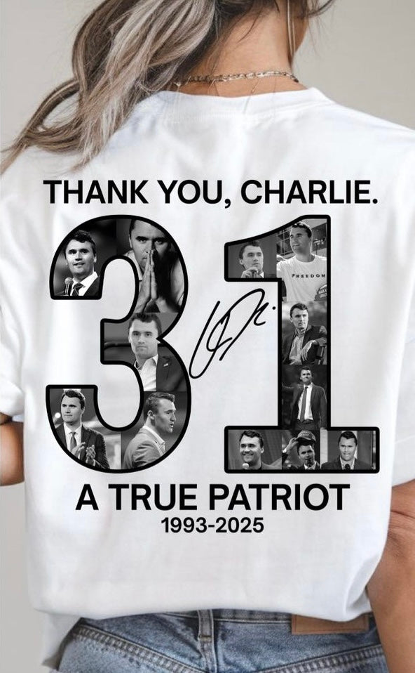FREEDOM THANK YOU CHARLIE