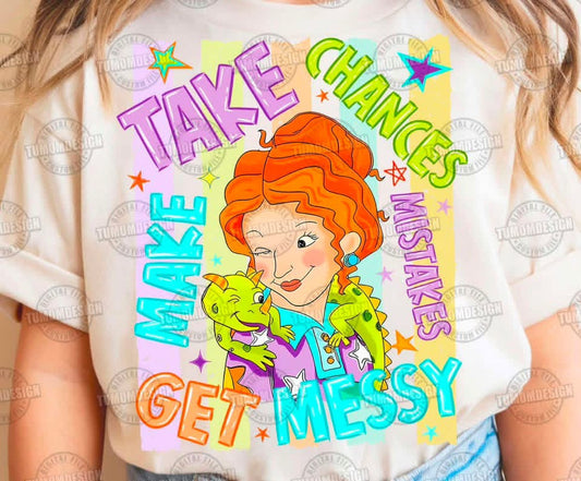 TAKE CHANCES MAKE,
