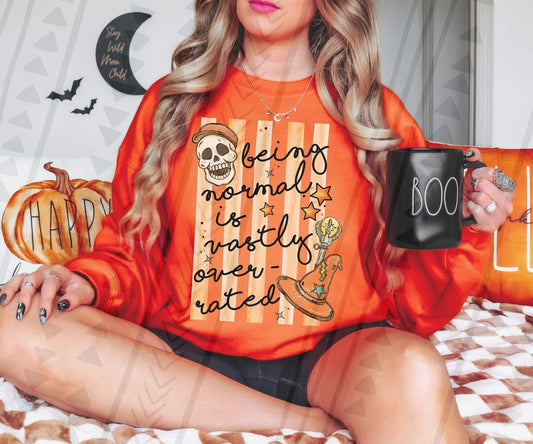 being normal is mostly overrated